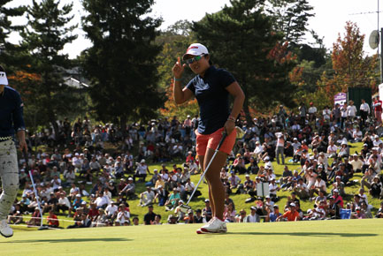 畑岡奈紗が優勝 17 宮城ｔｖ杯女子ゴルフ 宮里藍が 03 06 に優勝