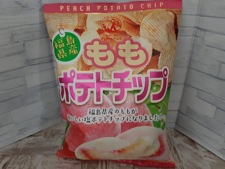 仙台駅で買える】ざわつく金曜日のご当地ポテトチップ年間王者決定戦で優勝の福島『ももポテトチップ』を食べてみた！